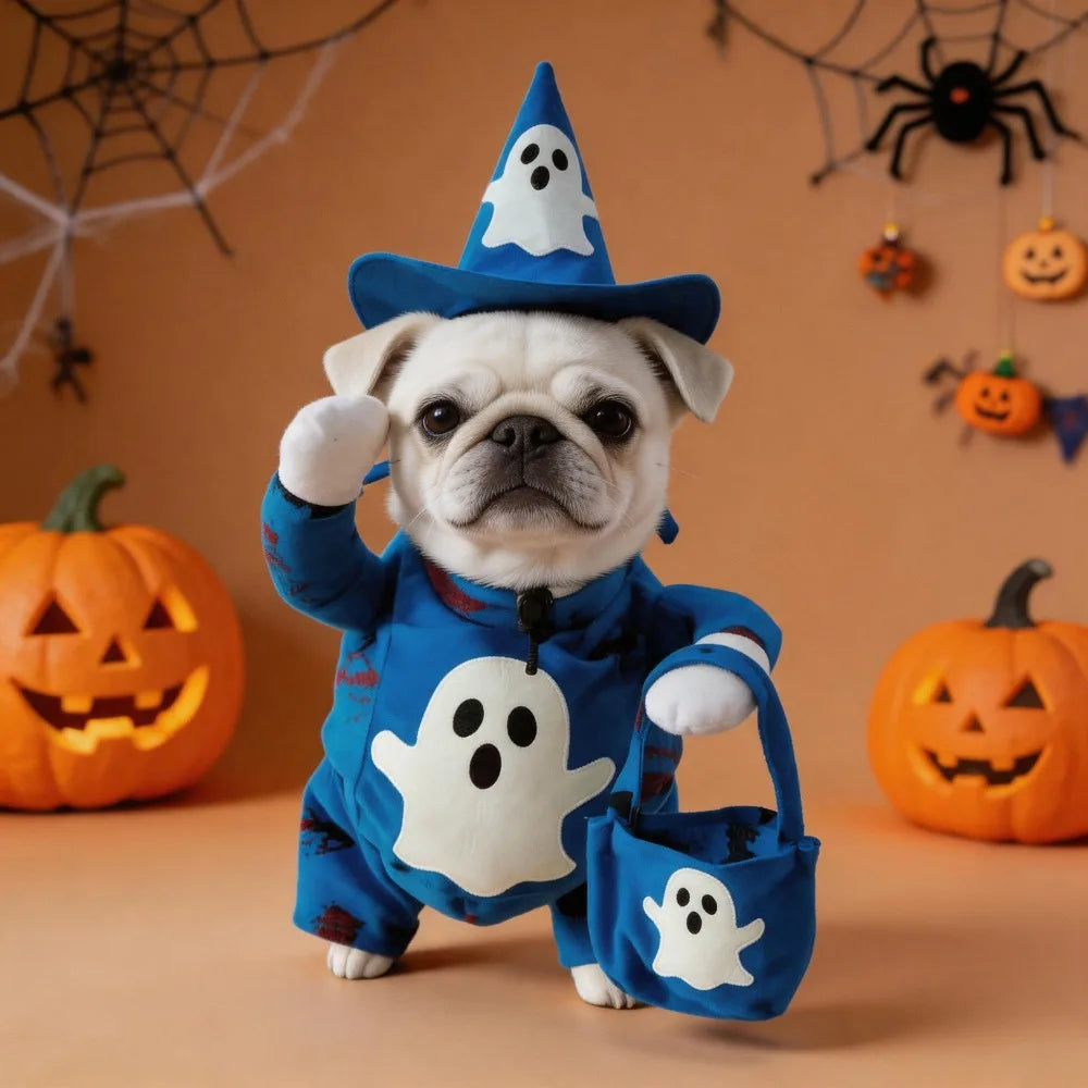 Furiva Ghost Costume for Dogs & Cats - product image 5