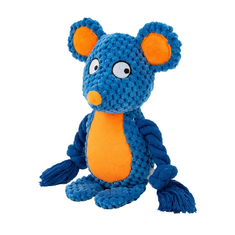 Furiva Plush Animal Rope Squeak Toy - product image 8