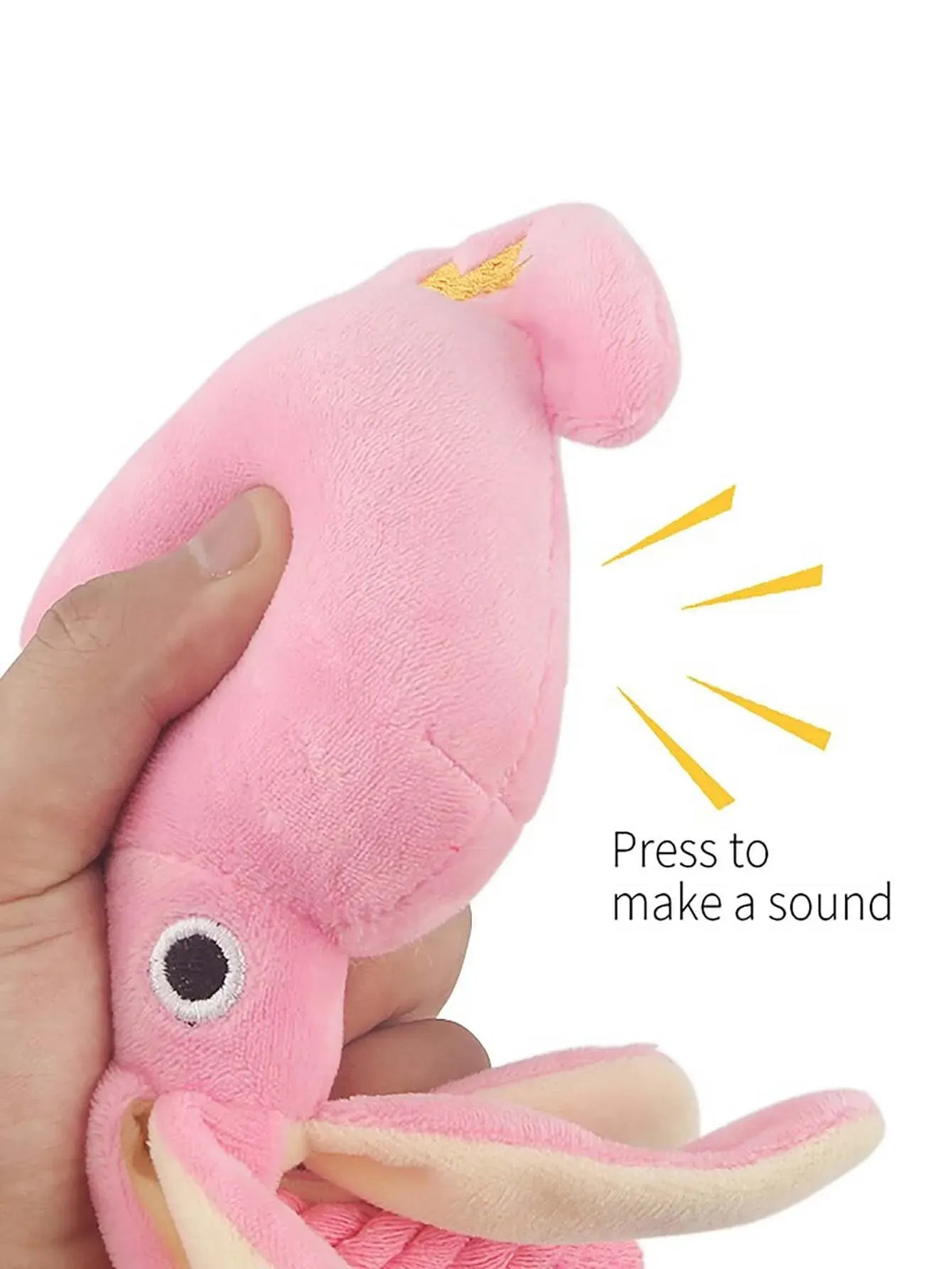 Furiva Octopus Plush Rope Tug Toy - product image 5