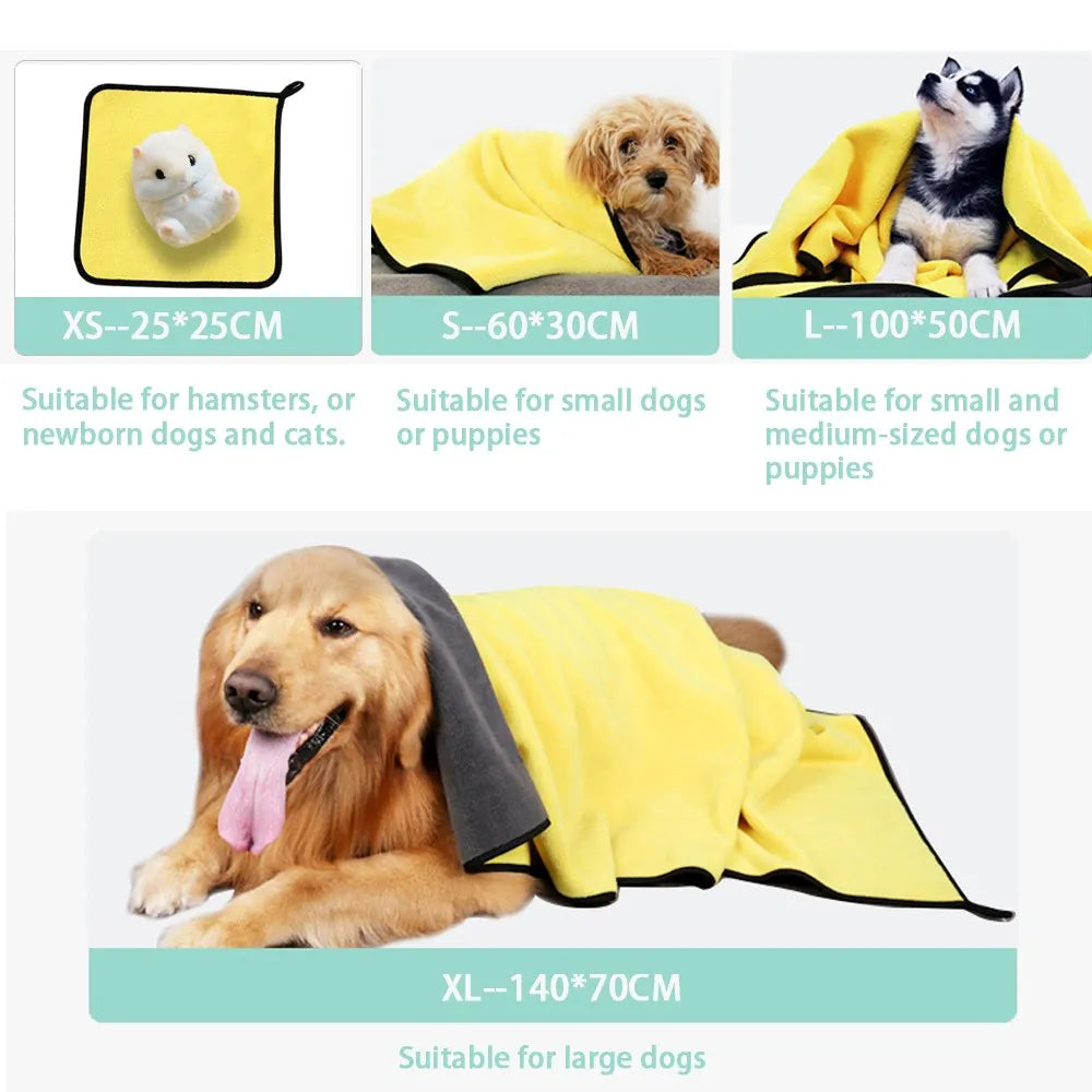 Furiva Quick-Dry Pet Bath Towel - product image 5