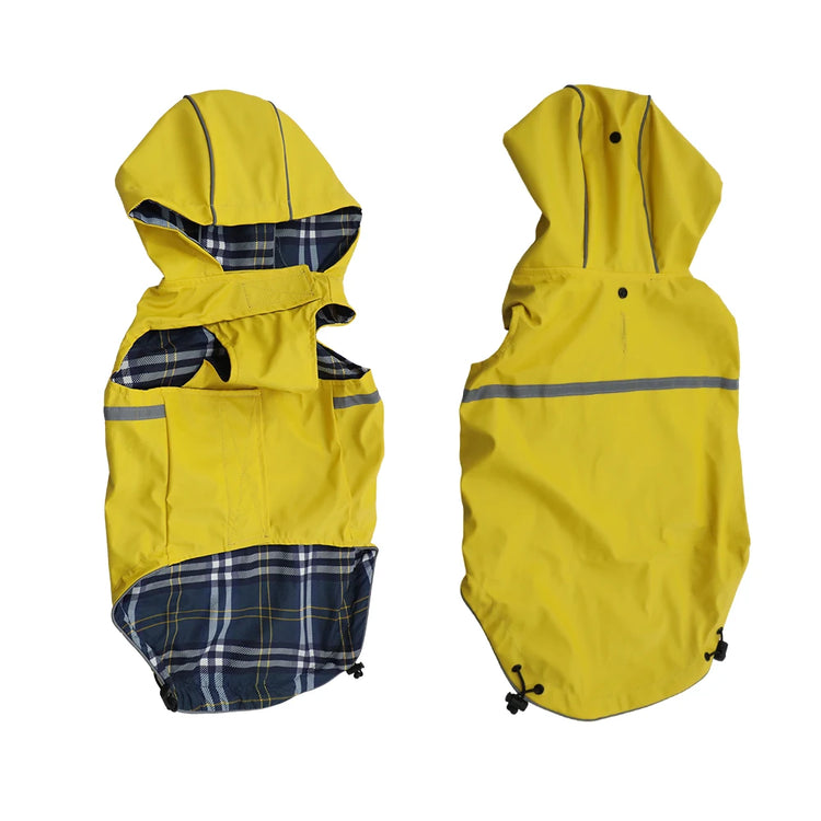 Furiva Reflective Hooded Dog Raincoat - product image 11