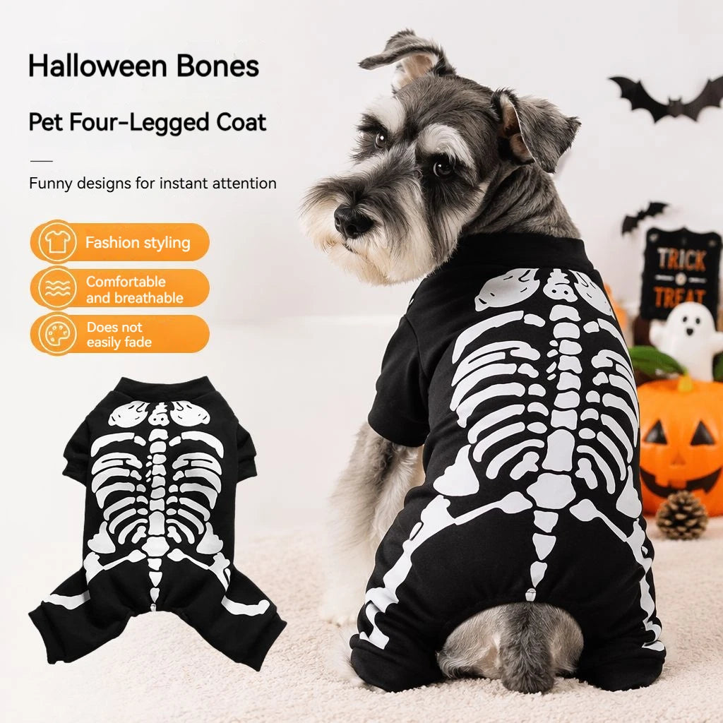 Furiva Skull Pet Costume for Dogs & Cats - product image 3