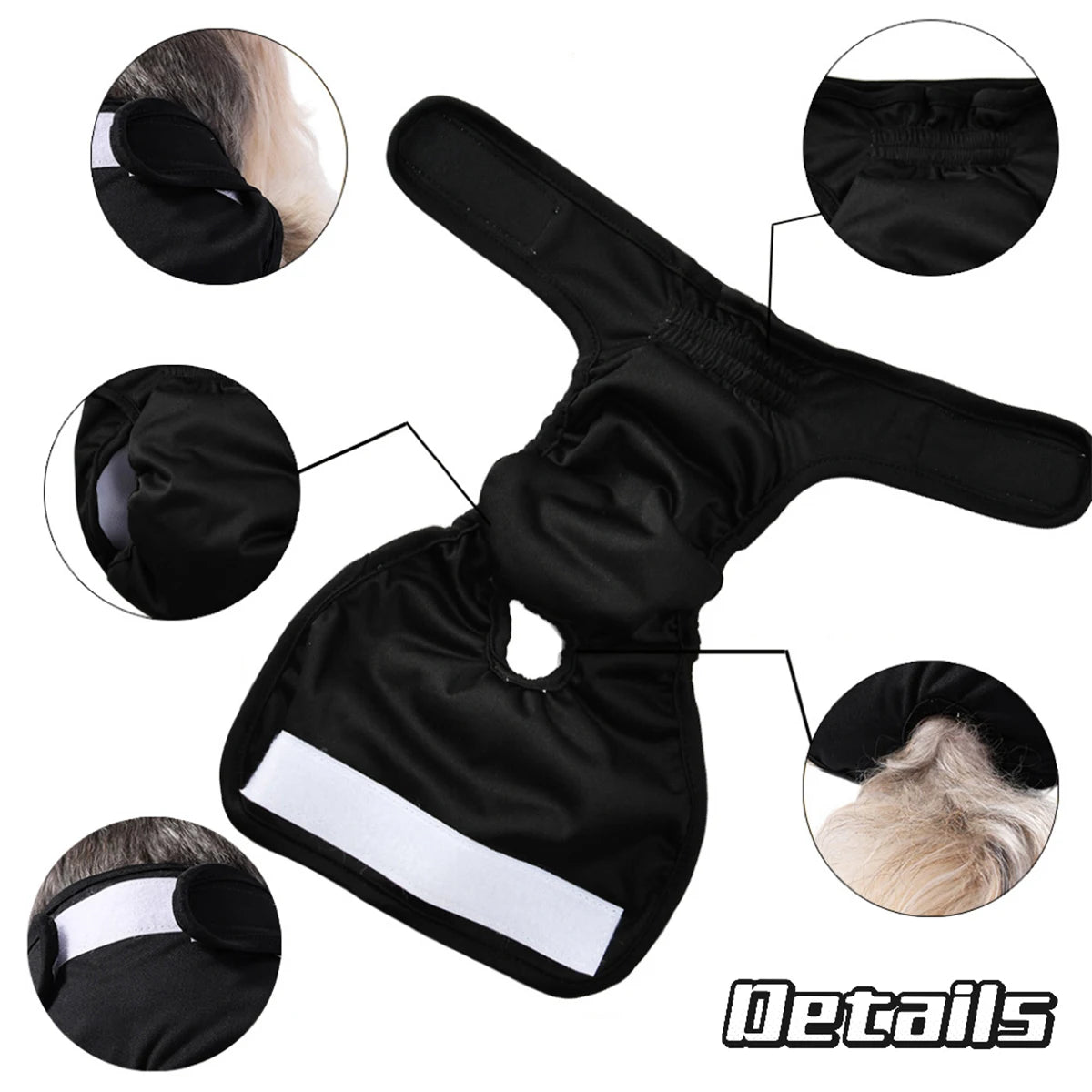 Furiva Washable Female Dog Diaper - product image 3