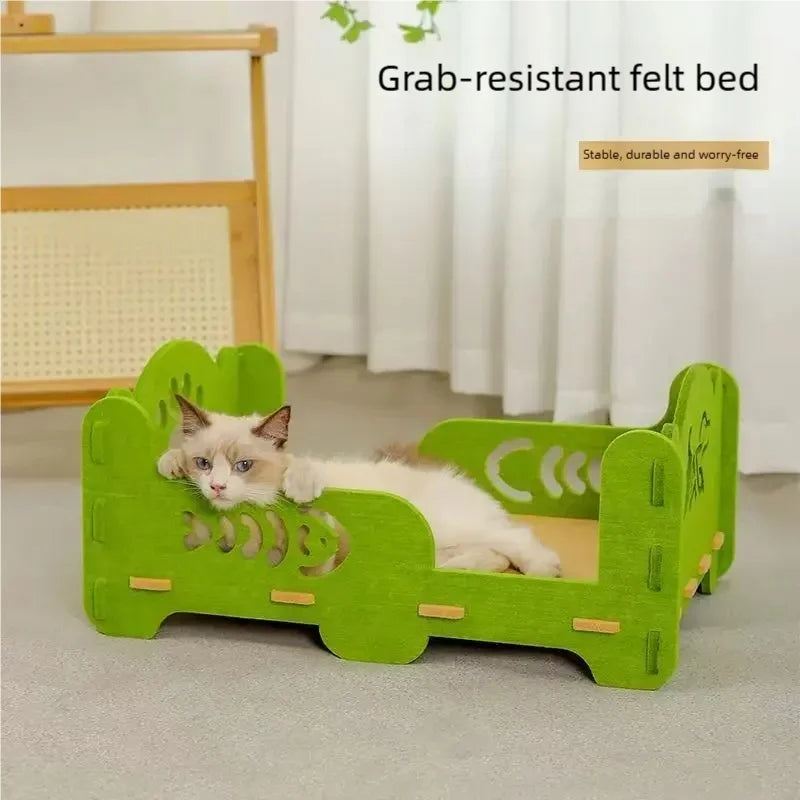Furiva Double-Layer Cat Scratcher Bed - product image 3