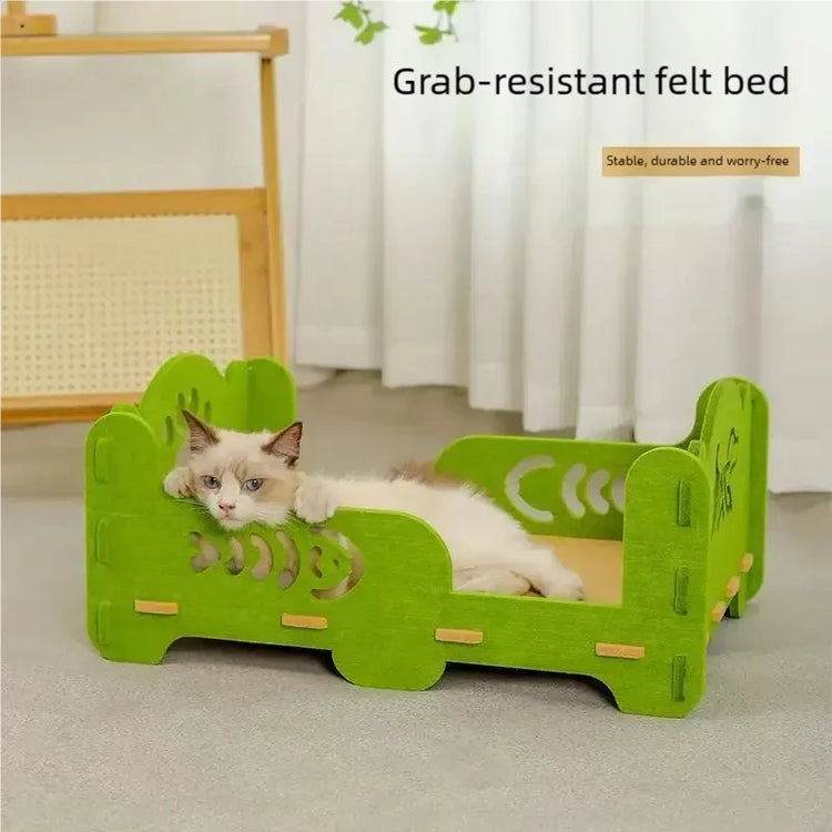 Furiva Double-Layer Cat Scratcher Bed - product image 3