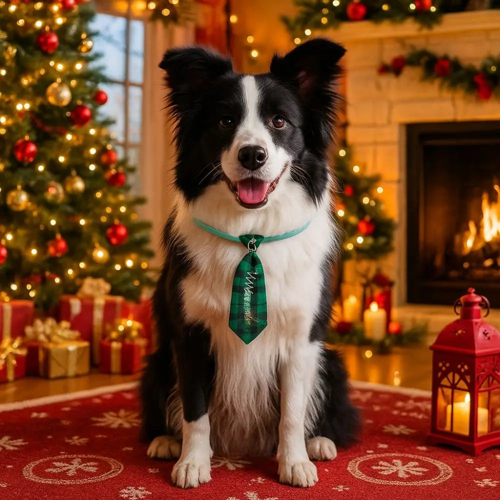 Furiva Christmas Pet Necktie for Dogs & Cats - product image 2