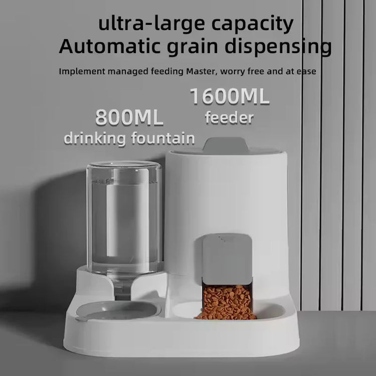 Furiva Gravity Feeder & Water Dispenser Combo from Furiva Pets