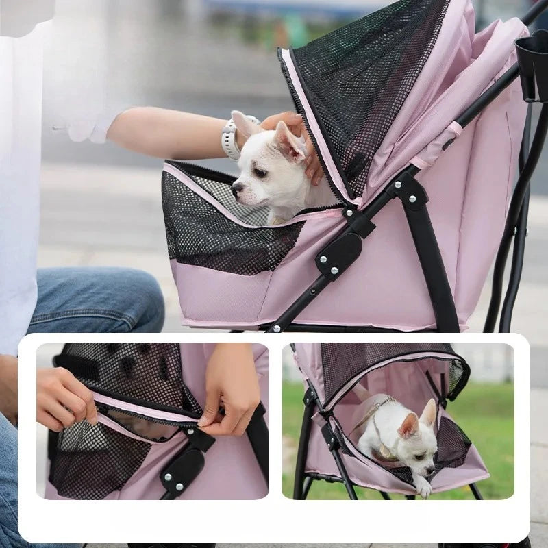 Furiva Lightweight Foldable Pet Stroller - product image 3