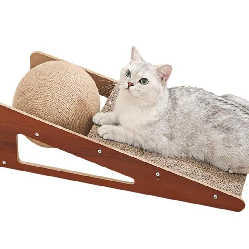 Furiva Sisal Cat Scratcher with Ball from Furiva Pets