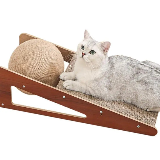 Furiva Sisal Cat Scratcher with Ball from Furiva Pets