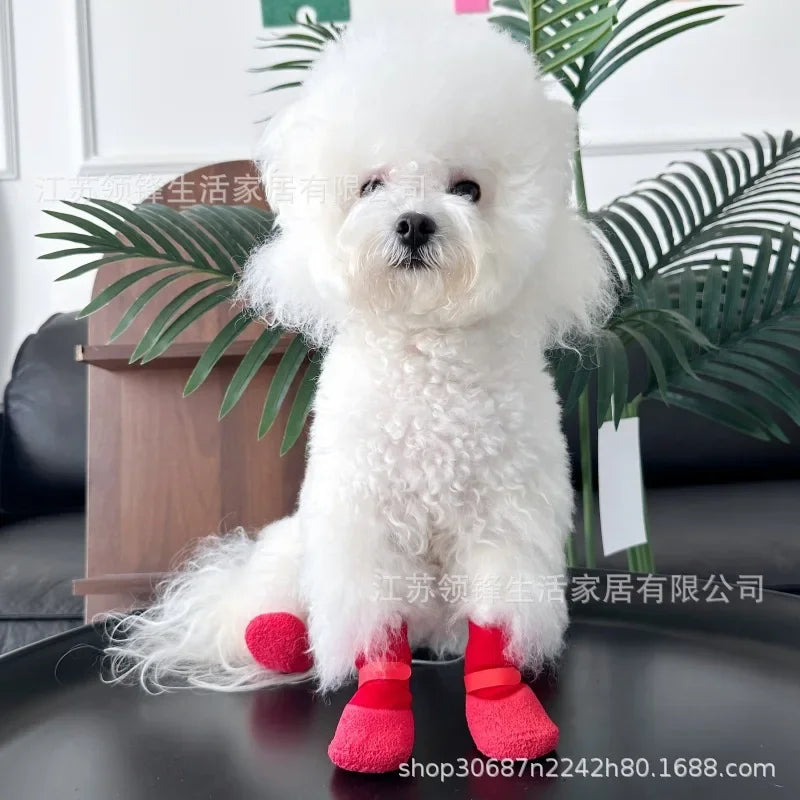 Furiva Soft-Sole Rain Boots for Small Dogs - product image 4