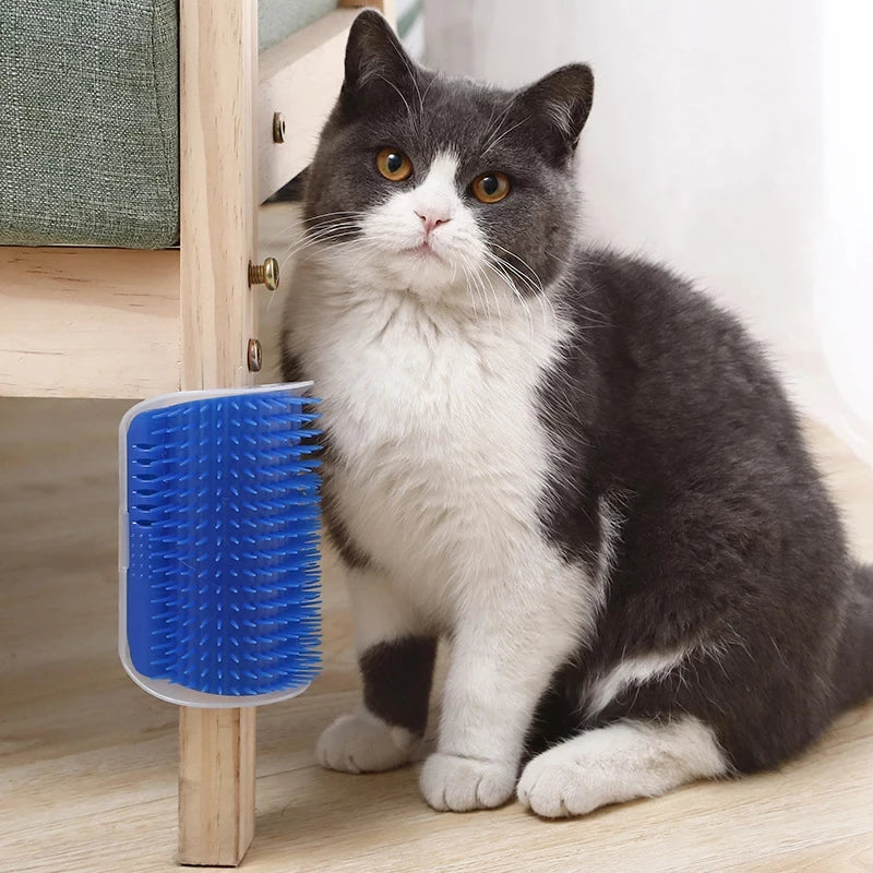 Furiva Wall Cat Groomer with Hair Collection - product image 5