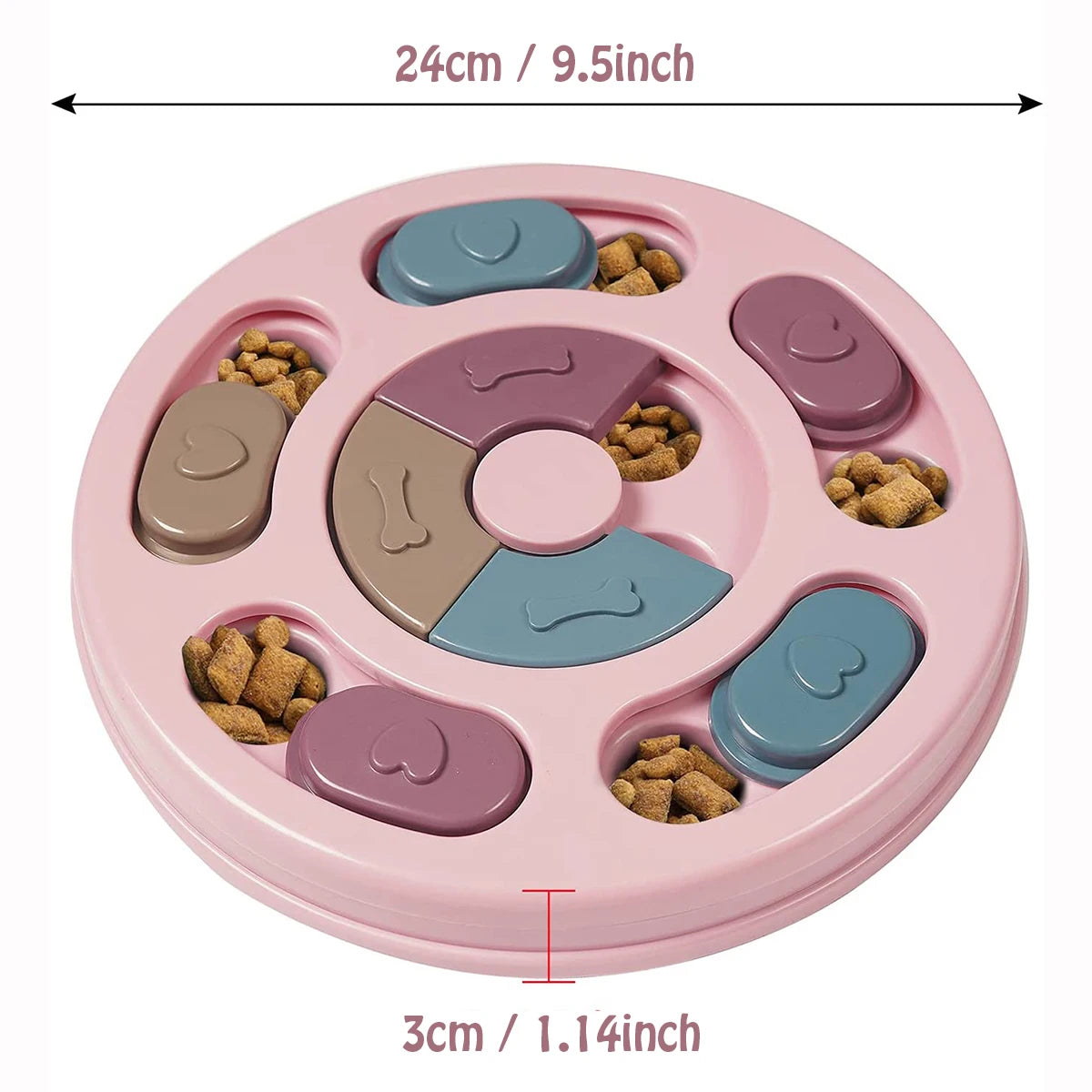 Furiva Interactive Slow Feeder Bowl - product image 8