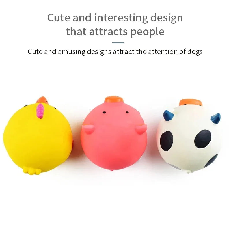 Furiva Squeaky Animal Dog Toy for Dogs - product image 3