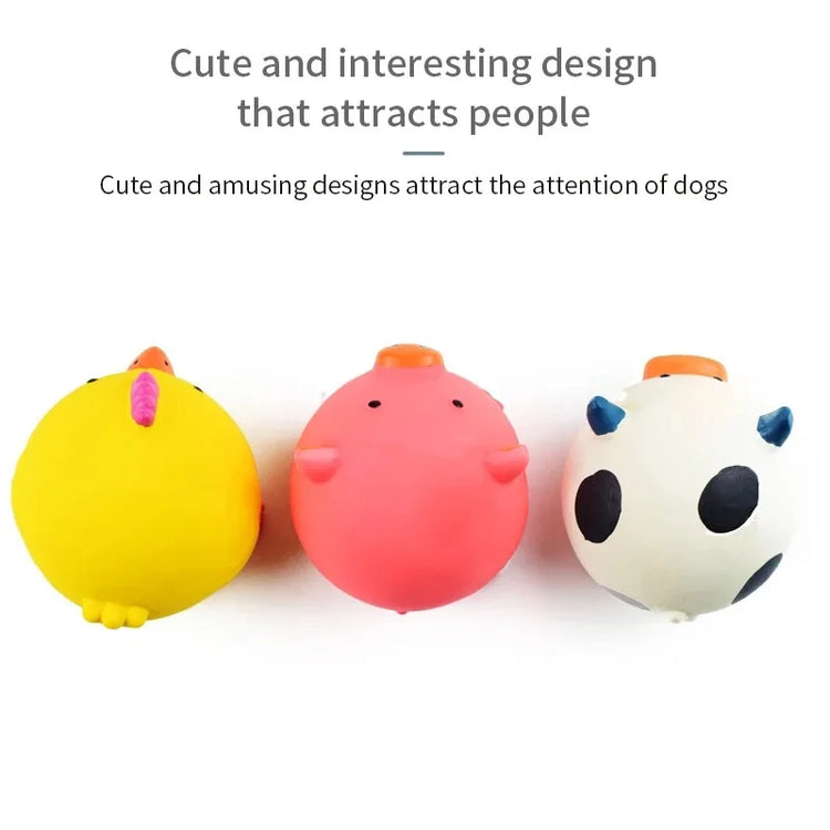 Furiva Squeaky Animal Dog Toy for Dogs - product image 3