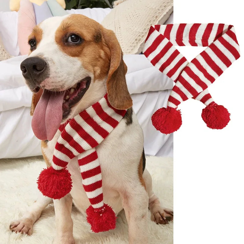 Furiva Knitted Christmas Pet Scarf - product image 5