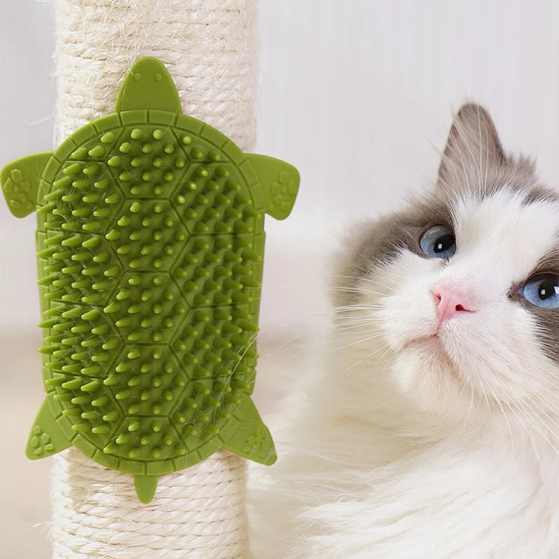 Furiva Silicone Cat Corner Grooming Brush from Furiva Pets