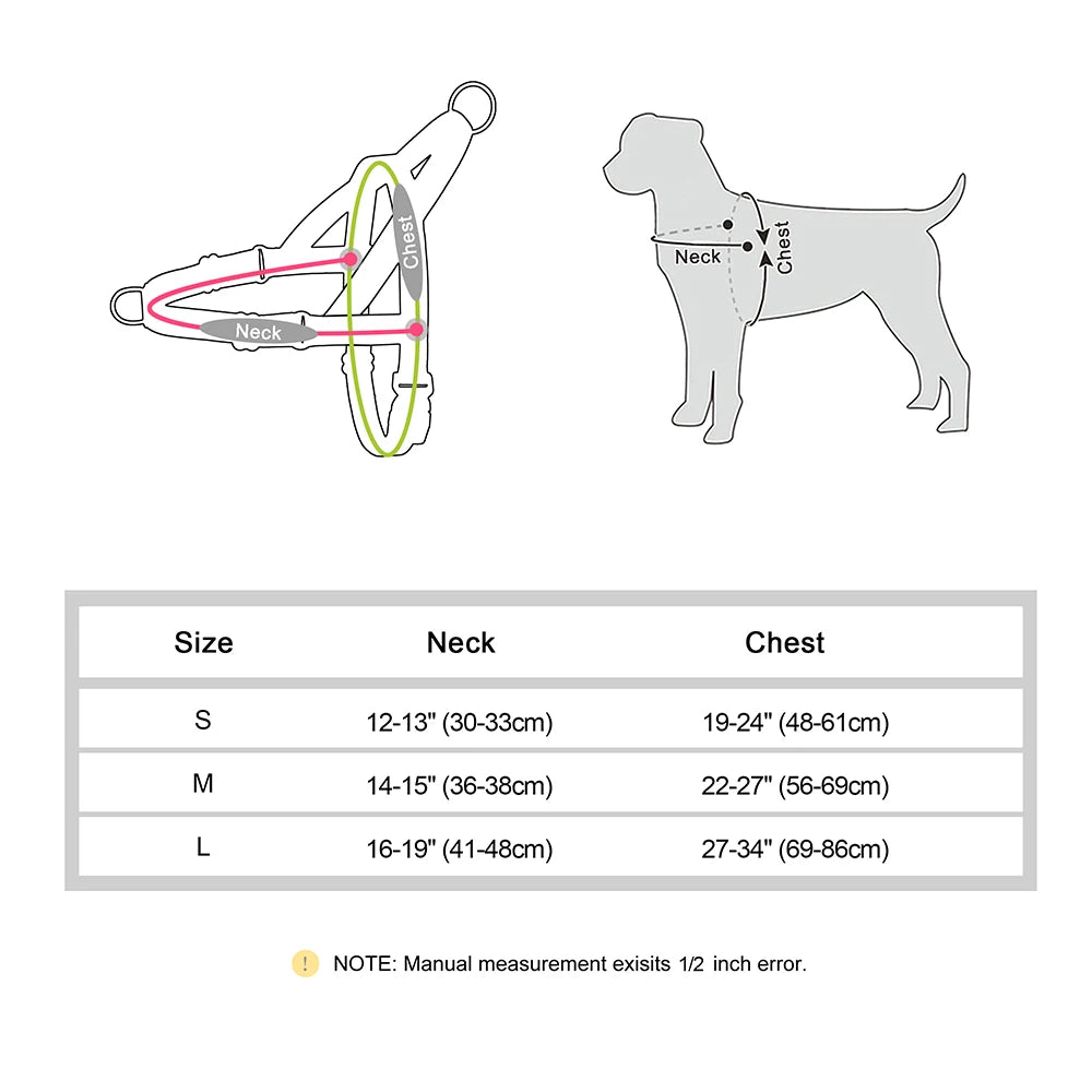 Furiva Durable Padded Reflective Dog Harness - product image 6