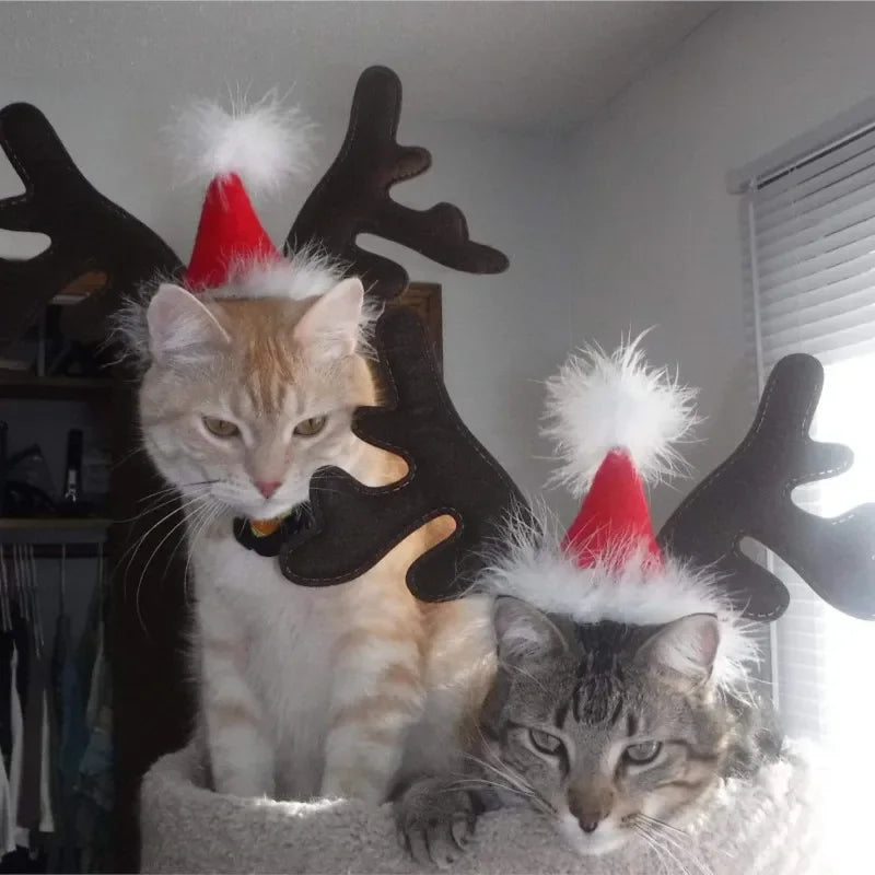 Furiva Reindeer Antler Pet Headband - product image 2