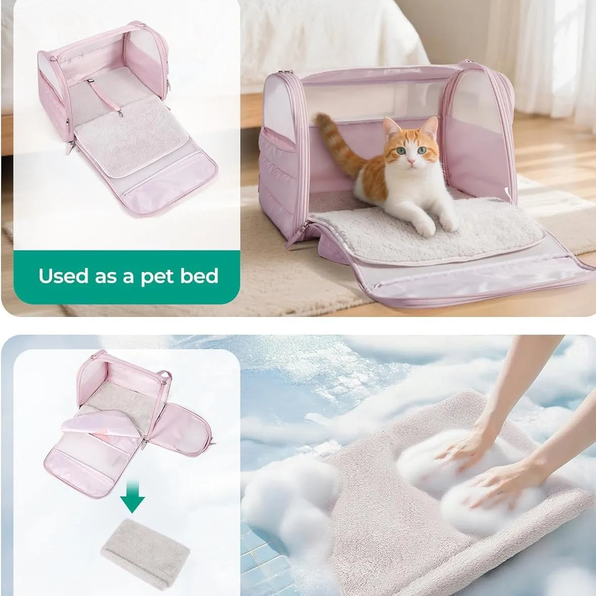 Furiva Collapsible Pet Travel Carrier - product image 3