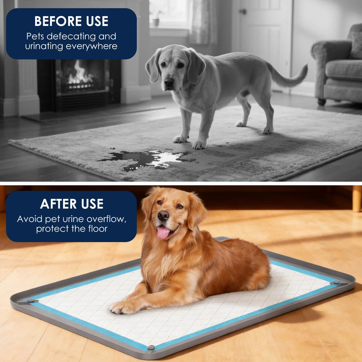 Furiva Silicone Puppy Pee Pad Holder – product view 6 of 8