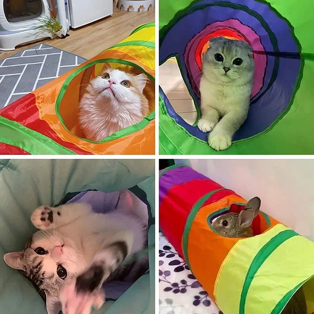 Furiva Foldable Cat Tunnel with Peek Holes - product image 5
