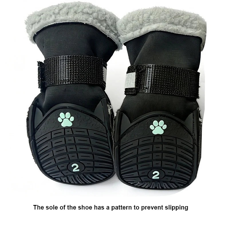 Furiva Winter Dog Boots — 4 Piece Set - product image 4