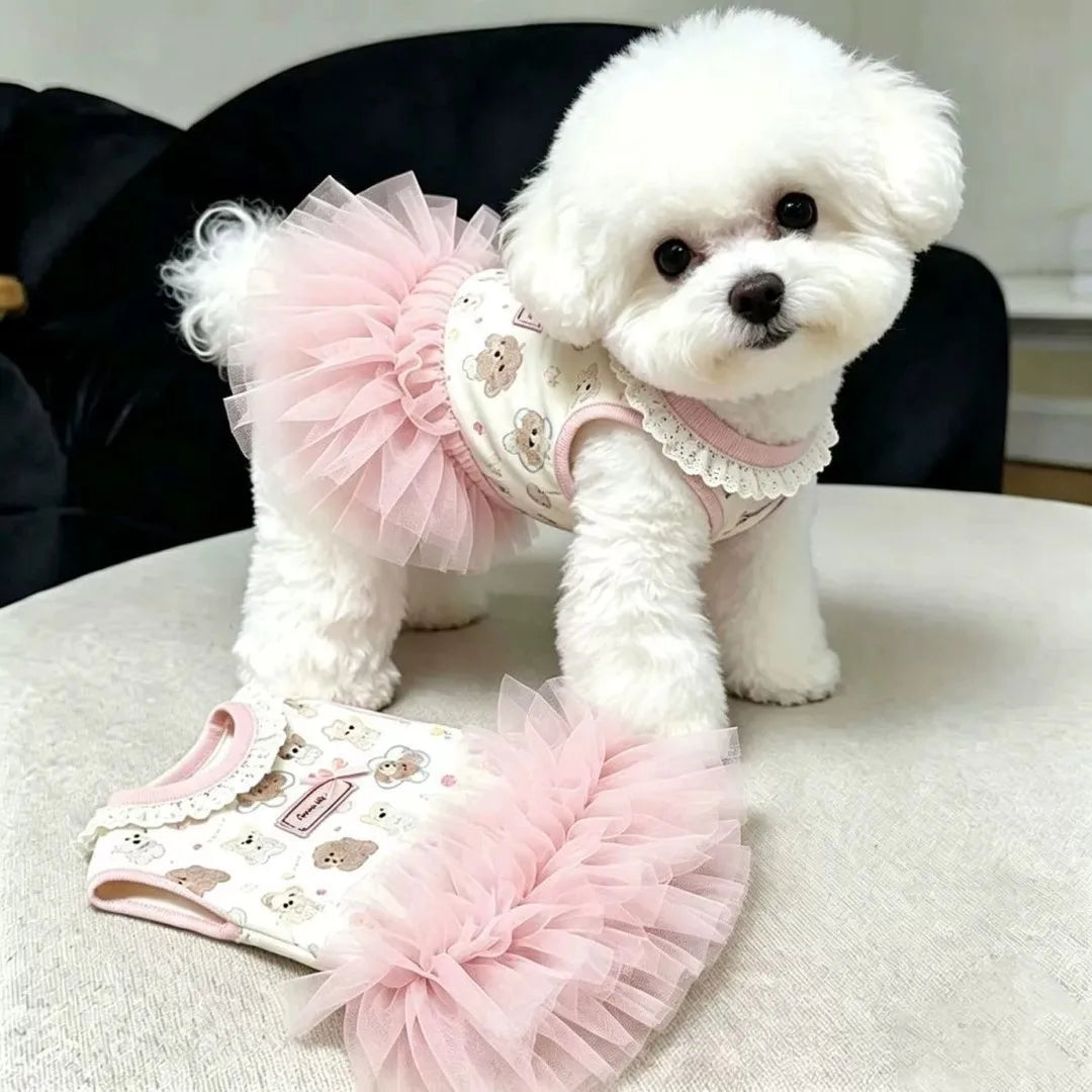 Furiva Bow Pet Dress for Dogs & Cats - product image 2