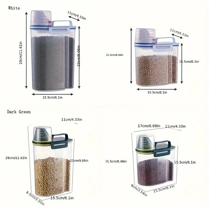 Furiva Airtight Pet Food Container with Measuring Cup - product image 5