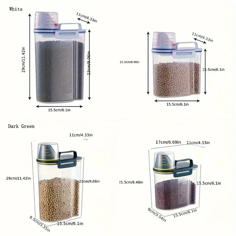 Furiva Airtight Pet Food Container with Measuring Cup - product image 5
