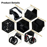 Furiva Double Pet Stroller with Lockable Wheels - product image 5