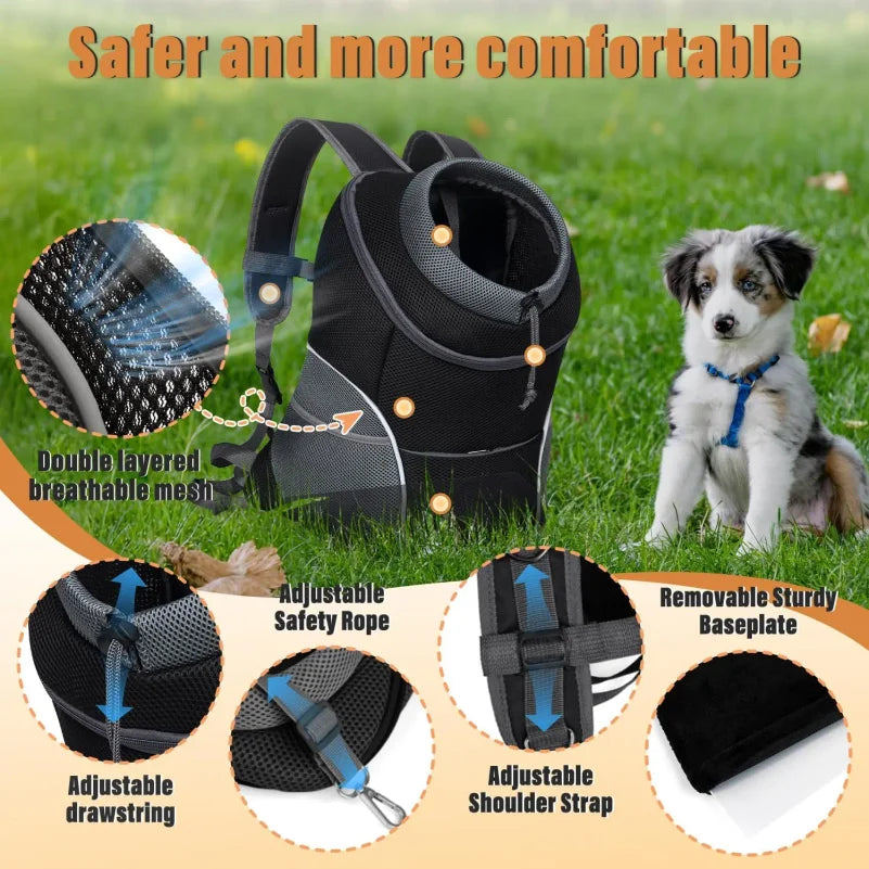 Furiva Front-Fold Pet Carrier Backpack - product image 4