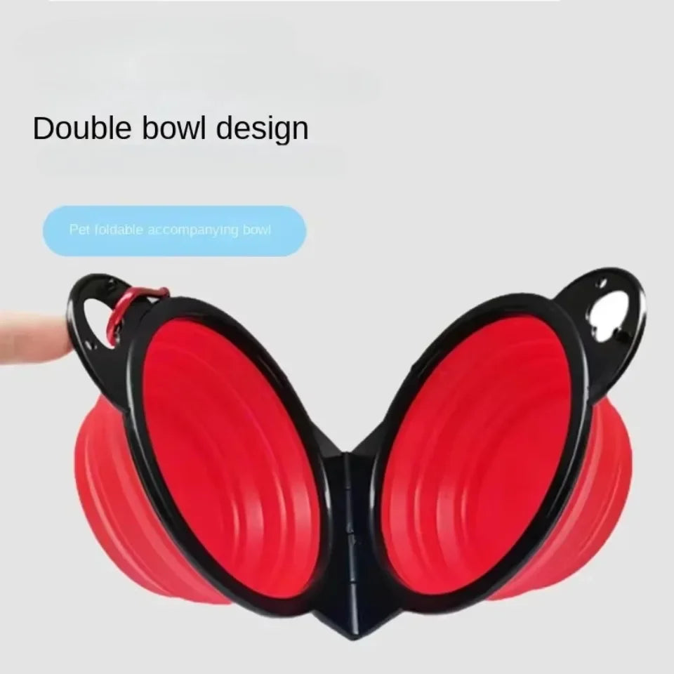 Furiva Foldable Dual Travel Pet Bowl - product image 4