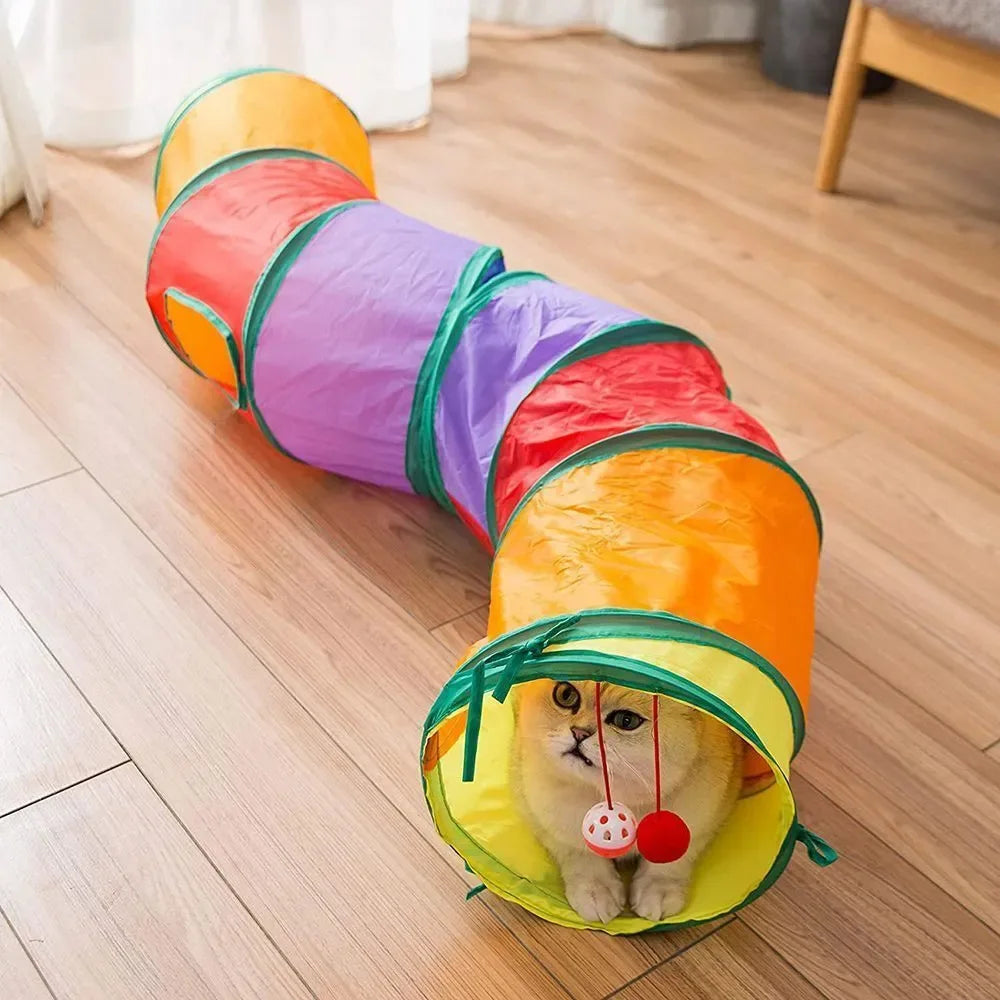 Furiva Foldable Cat Tunnel with Peek Holes - product image 4