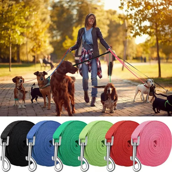 Furiva Long Nylon Dog Training Lead from Furiva Pets
