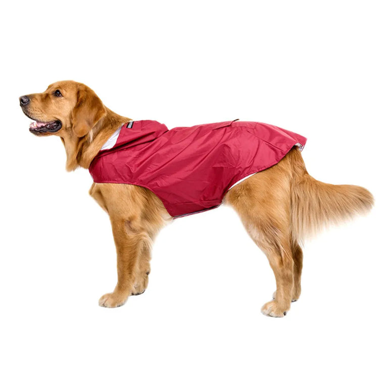 Furiva Lightweight Reflective Dog Rain Poncho - product image 8