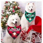 Furiva Plaid Christmas Pet Bandana - product image 5