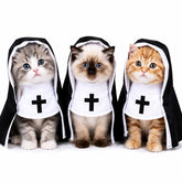 Furiva Halloween Nun Pet Costume from Furiva Pets