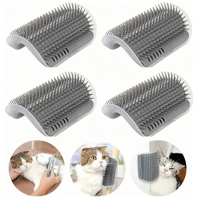 Furiva Wall Corner Cat Grooming Brush from Furiva Pets