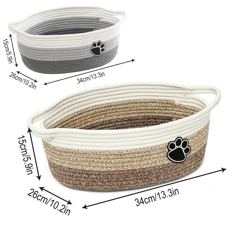 Furiva Pet Toy Storage Basket for Dogs & Cats - product image 6
