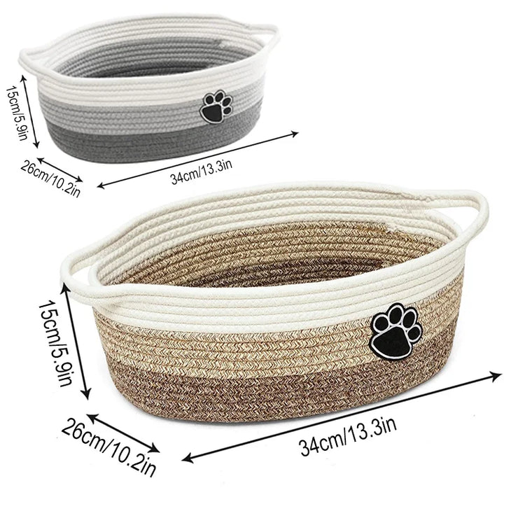 Furiva Pet Toy Storage Basket for Dogs & Cats - product image 6