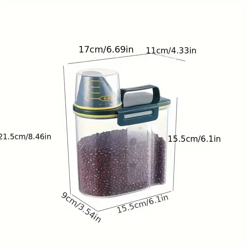 Furiva Airtight Pet Food Container with Measuring Cup - product image 10