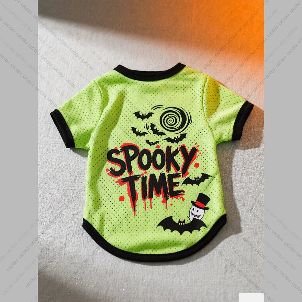 Furiva Halloween Print Pet T-Shirt - product image 5