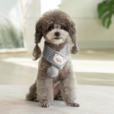 Furiva Pompom Knit Pet Scarf for Dogs & Cats - product image 6