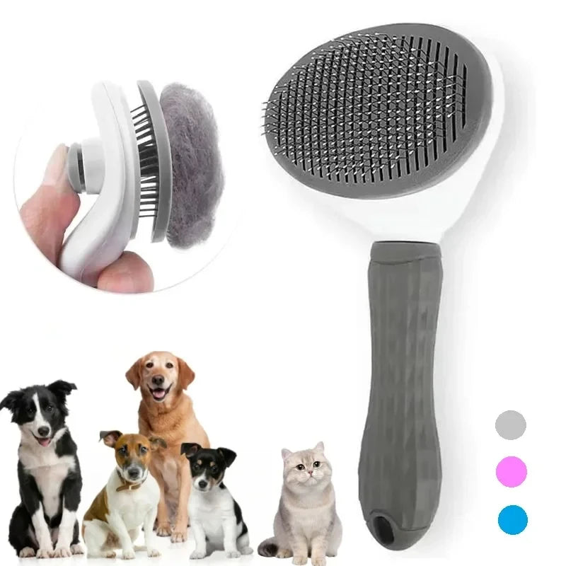 Furiva Self-Cleaning Pet Grooming Brush from Furiva Pets