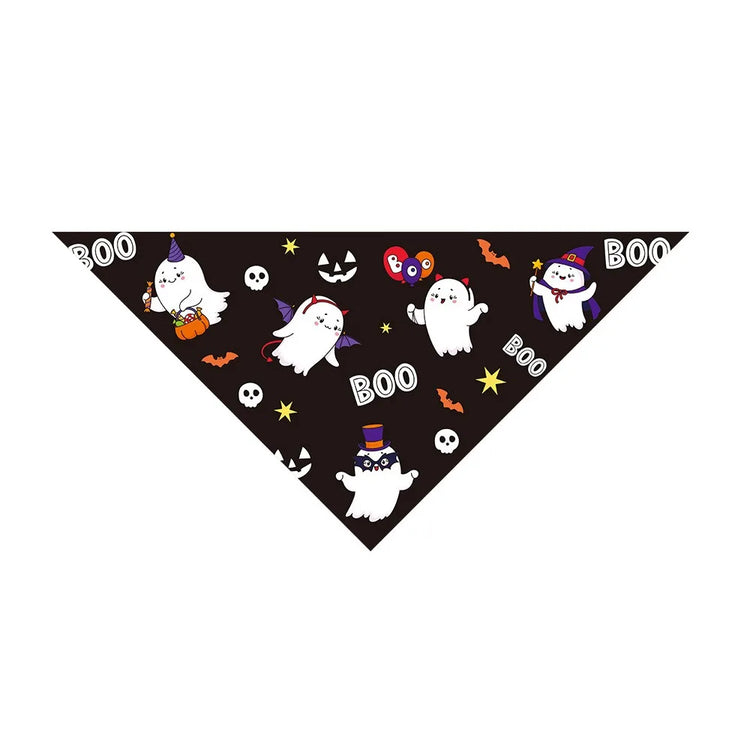 Furiva Halloween Ghost & Pumpkin Pet Bandana - product image 7