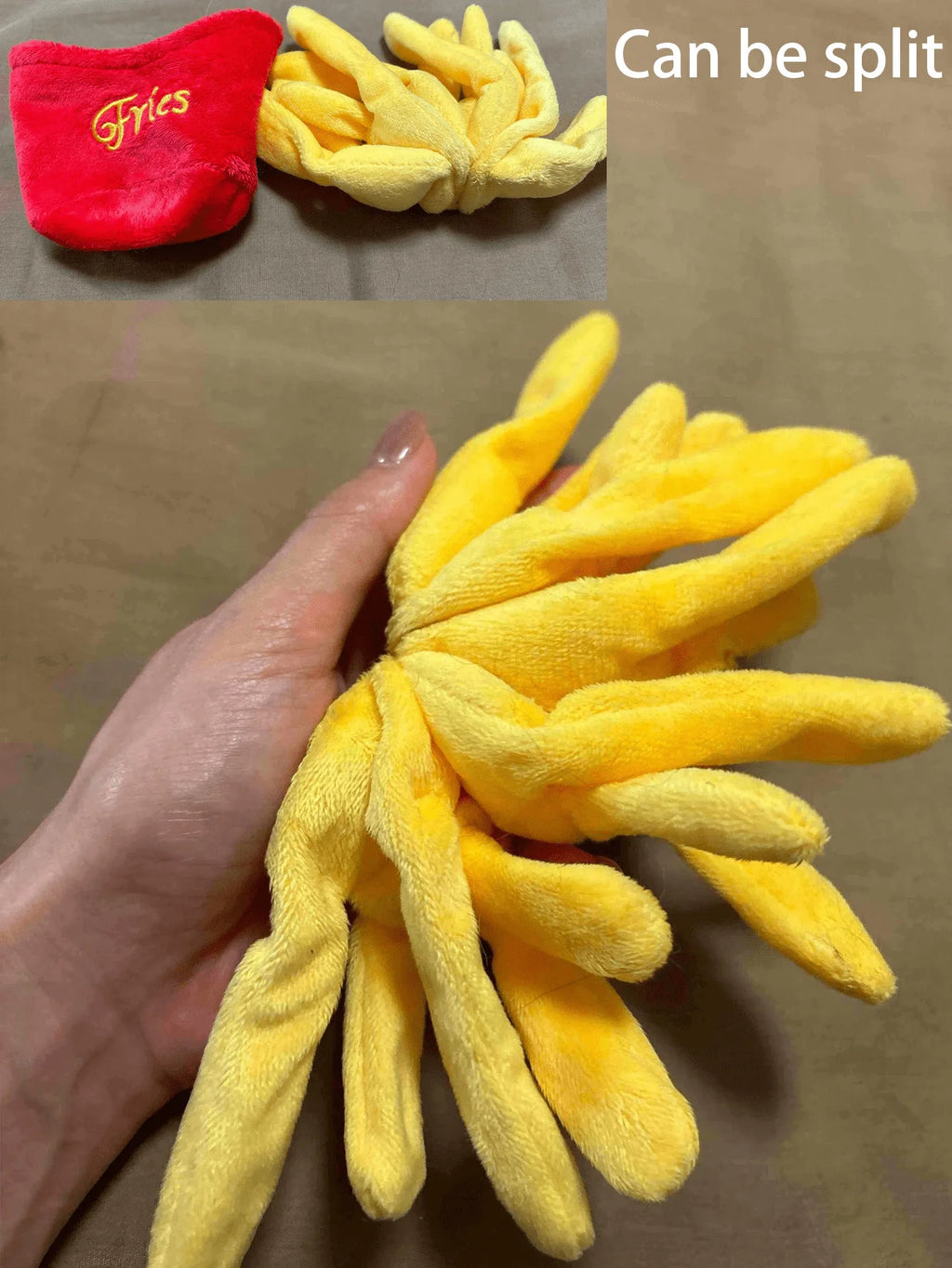 Furiva French Fry Plush Enrichment Toy - product image 4