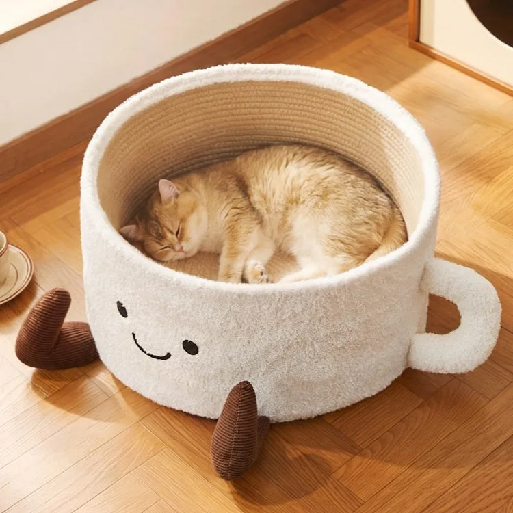 Furiva Semi-Enclosed Cat Scratcher Bed - product image 4
