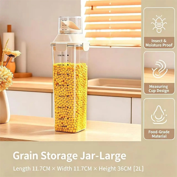 Furiva Vacuum-Seal Pet Food Container with Measuring Cup - product image 7