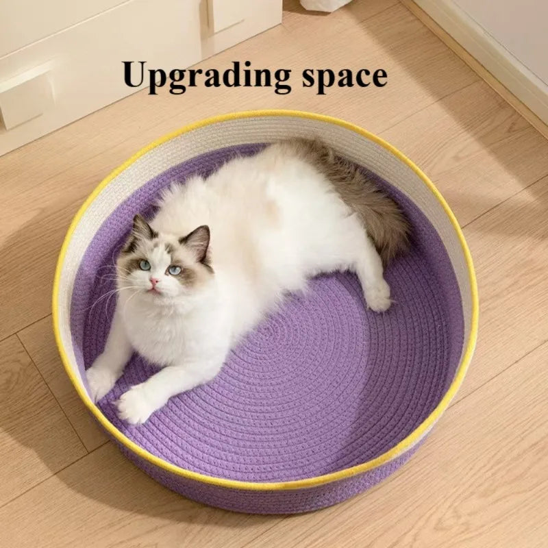 Furiva Woven Cat Bed & Scratcher - product image 2
